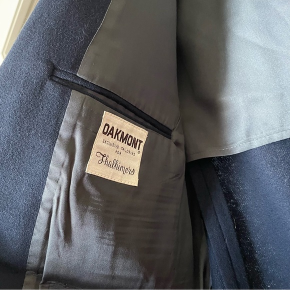 Vintage Navy Wool Blazer - Picture 8 of 8